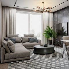 Люстра на штанге Escada Desire 10165/8PL Copper | фото 3