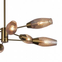 Люстра на штанге Escada Desire 10165/8PL Copper | фото 5