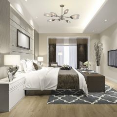 Люстра на штанге Escada Desire 10165/8PL Nickel | фото 3