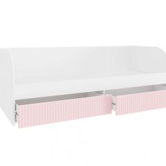 Детская Алиса ПМ-332.15 Кровать с ящиками (сп/м 800*2000мм), (б/матраса), МДФ розовый НАСТИЛ | фото 2