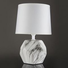 Настольная лампа декоративная Escada Marble 10163/T White | фото 3