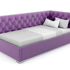 Кровать угловая Виола интерьерная +основание (90х200) | фото 20