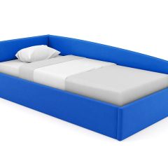 Кровать угловая Лэсли интерьерная +основание (90х200) | фото 23