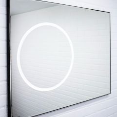 Зеркало Eclipse 120 black с подсветкой Sansa (SE1033Z) | фото 3