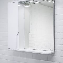 Шкаф-зеркало Optima 65 Эл. левый глянец Домино (DO1906HZ) | фото 5