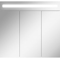 Шкаф-зеркало Аврора 80 с подсветкой LED Домино (DV8009HZ) | фото 4