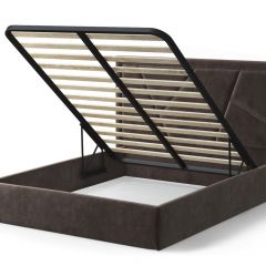 Кровать Индиго 1400*2000 NEO 10 (темно-коричневый) | фото 4