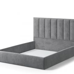 Кровать Лира 1200*2000 NEO 25 (серый) | фото 2