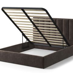 Кровать Лира 1400*2000 NEO 10 (темно-коричневый) | фото 5