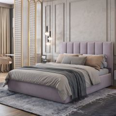 Кровать Лира 1400*2000 NEO 25 (серый) | фото 2