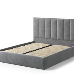 Кровать Лира 1600*2000 NEO 25 (серый) | фото 4