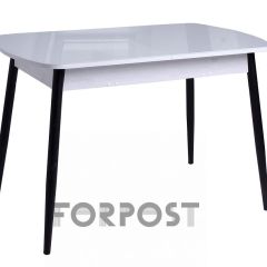 Стол раздвижной со стеклянной столешницей (BLACK, WHITE) | фото 3