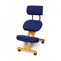 Коленный стул со спинкой Smartstool KW02В + Чехлы | фото 3