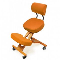 Коленный стул со спинкой Smartstool KW02В + Чехлы | фото 4