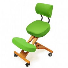 Коленный стул со спинкой Smartstool KW02В + Чехлы | фото 6
