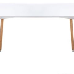 Стол деревянный Table 110х70х73 white / wood | фото 3