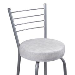 Барный стул Kuroda белый мрамор / светлый мусс | фото 5