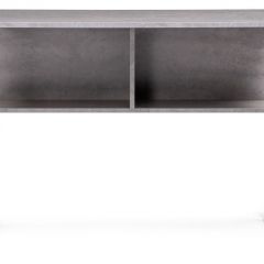 Компьютерный стол Клер Лофт матовый черный  / бетон | фото 2