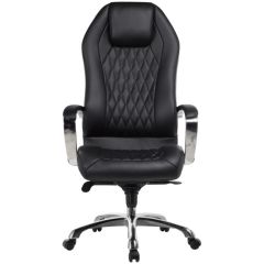 Компьютерное кресло Damian black / satin chrome | фото 4