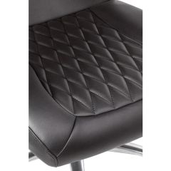 Компьютерное кресло Damian black / satin chrome | фото 7