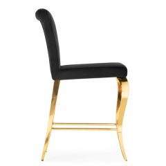 Барный стул Joan black / gold | фото 3