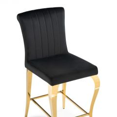 Барный стул Joan black / gold | фото 5