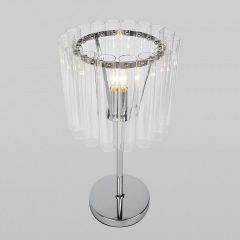 Настольная лампа декоративная Bogate's Flamel 01117/1 хром | фото 2