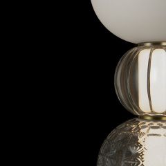 Настольная лампа декоративная Maytoni Collar MOD301TL-L18G3K | фото 5