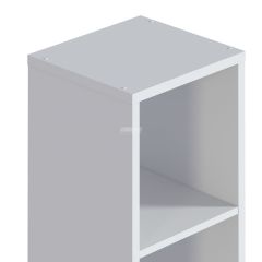 Стеллаж Кито СБ-3240 с ящиками (Белый) | фото 6