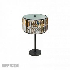 Настольная лампа декоративная iLamp Royal 10390-3T BK | фото 2