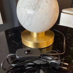 Настольная лампа декоративная Imperiumloft Marble Ball sn009 | фото 3