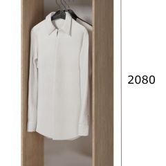 Прихожая Энтер Шкаф для одежды (Белый/Дуб Сонома) | фото 2