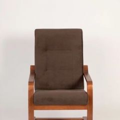 Кресло для отдыха (пружинка) РЕЛАКС 37-Т-К (кофе) | фото 4