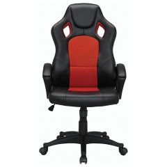 Кресло офисное BRABIX "Rider EX-544" (черный/красный) 531583 | фото 2
