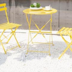 Комплект садовой мебели OTS-001R (стол + 2 стула) металл | фото 12