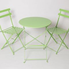 Комплект садовой мебели OTS-001R (стол + 2 стула) металл | фото 3