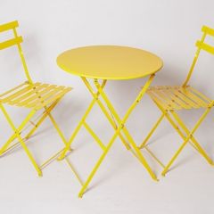 Комплект садовой мебели OTS-001R (стол + 2 стула) металл | фото 2