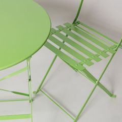 Комплект садовой мебели OTS-001R (стол + 2 стула) металл | фото 5