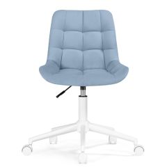 Офисное кресло Честер голубой (velutto 47 ) / белый | фото 2
