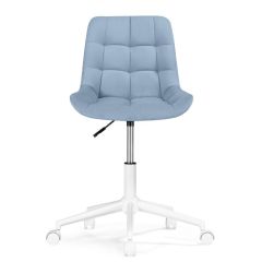 Офисное кресло Честер голубой (velutto 47 ) / белый | фото 3