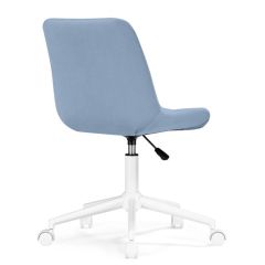 Офисное кресло Честер голубой (velutto 47 ) / белый | фото 5