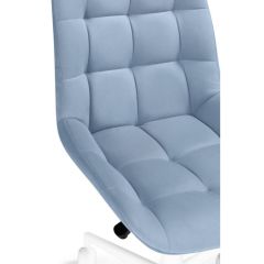 Офисное кресло Честер голубой (velutto 47 ) / белый | фото 7