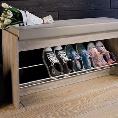 Банкетка-стеллаж для обуви Тайм Тип 2 | фото 2