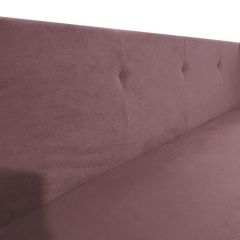 Диван Квадро Д4-ВР (велюр розовый) 1700 | фото 8