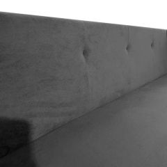 Диван Квадро Д4-ВСе (велюр серый) 1700 | фото 8
