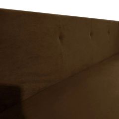 Диван Квадро Д4-ВК (велюр коричневый) 1700 | фото 8