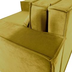 Кресло-кровать Принц КК1-ВГ (велюр горчичный) | фото 11