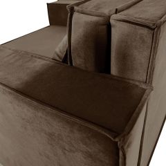 Кресло-кровать Принц КК1-ВК (велюр коричневый) | фото 11