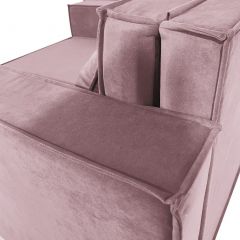 Кресло-кровать Принц КК1-ВР (велюр розовый) | фото 11