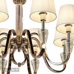 Подвесная люстра iLamp Alesti P2424-8 Nickel | фото 5